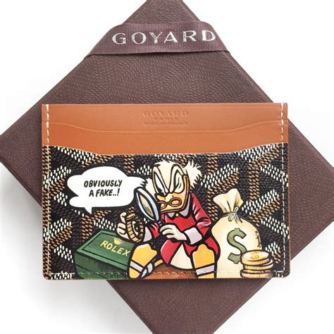 goyard donald duck card holder|Card holders .